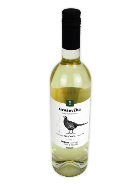 Graševina Wine - bílé suché víno 12,0% - chorvatské víno - 0.75L