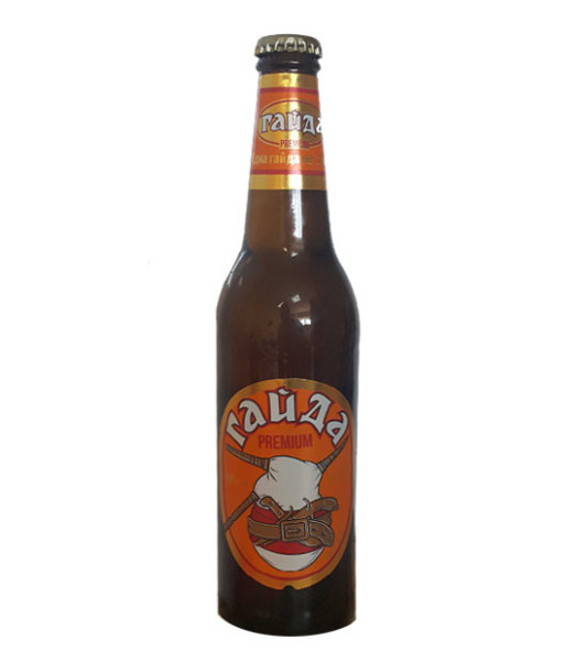 Gajda pivo 4.8% - bulharské pivo - 0.5L