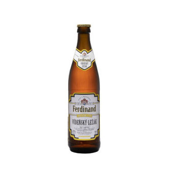 Ferdinand vídeňský ležák třísladový 12.8° - pivovar Ferdinad - 5,4% - 0,5l sklo