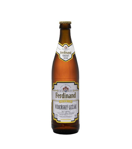Ferdinand vídeňský ležák třísladový 12.8° - pivovar Ferdinad - 5,4% - 0,5l sklo