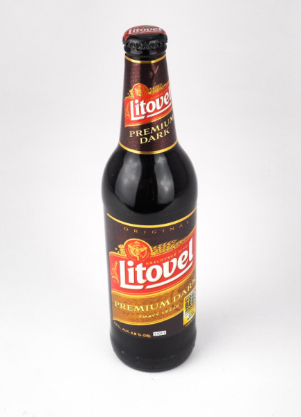 Litovel premium dark 4.8% - tmavý ležák 12° - pivovar Litovel 0,5l sklo