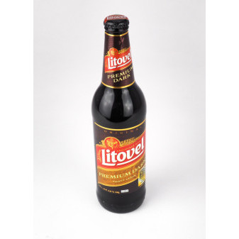 Litovel premium dark 12°- tmavý ležák 4.8% - pivovar Litovel - 0,5L