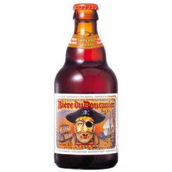 Boucanier Red - svrchně kvašené pivo 7.0% - Belgie - 0.33l sklo