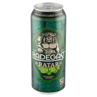 Radegast RATAR - pivovar Radegast - 4,5% - 0.5l plech