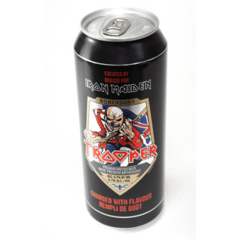 Trooper Iron Maiden 4.7% - polotmavé pivo - Velká Británie - 0.5l plech