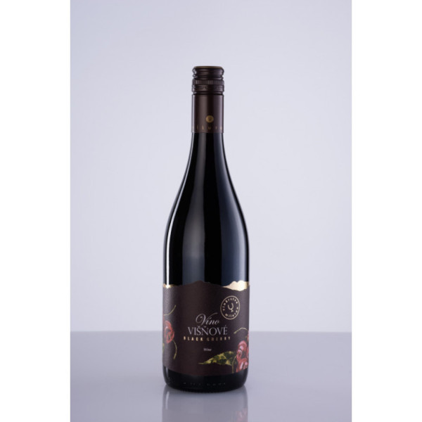 Višňové víno - ovocné víno - 11,0% - vinařství Miluron - 0.75L