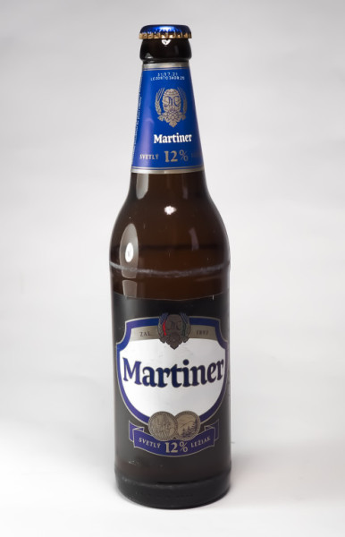 Martiner 12° -světlý ležák 4.6% - pivovar Heineken - 0.4L