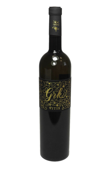 Grk Cebalo - bílé suché víno 13,5% - vinařství VITIS - Korčula - chorvatské víno - 0.75 l