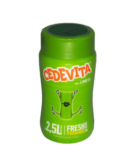 Nápoj rozpustný Cedevita - limetka - nealkoholický nápoj - Chorvatsko - 200g