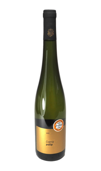 Pošip Čara Vrhunsko 2019 - bílé suché víno 13,0% - vinařství Pošip Čara - Korčula - chorvatské víno - 0.75L