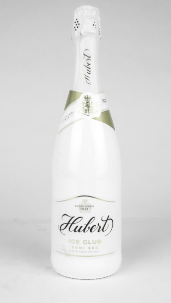 Hubert ICE CLUB - bílé šumivé víno polosuché - 0.75L