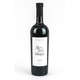 Dingač - víno červené 0.75l - vinařství PZ Dingač, poloostrov Pelješac - Potomje