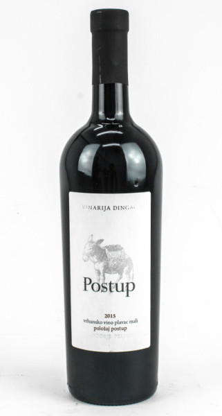 Postup - víno červené 14% - 0.75l - vinařství PZ Dingač, poloostrov Pelješac - Potomje
