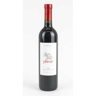 Plavac - víno červené 0.75l - vinařství PZ Dingač, poloostrov Pelješac - Potomje