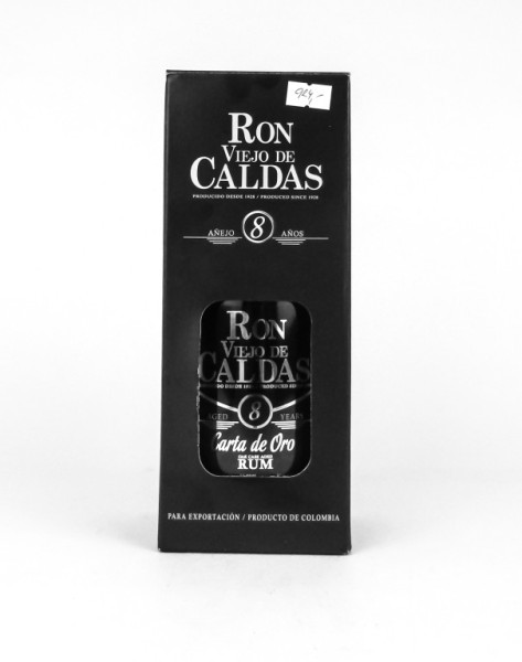 Ron Viejo De Caldas 8* - kolumbijský rum 40% - Kolumbie - 0,70L