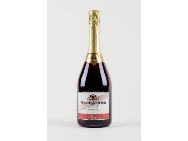 Bagrationi Rouge - přírodní polosladké červené šumivé víno - Gruzie - 0.75L