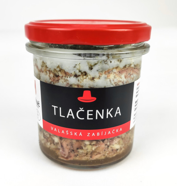 Tlačenka 280g - sterilovaný masný výrobek Machač