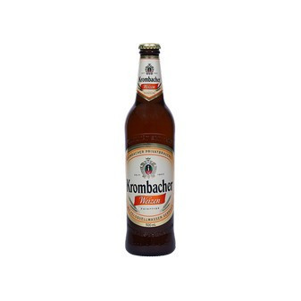 Krombacher Weisen pivo 5.3% - světlé pšeničné pivo - Německo - 0.5L