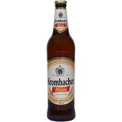 Krombacher Weisen pivo 5.3% - světlé pšeničné pivo - Německo - 0.5L