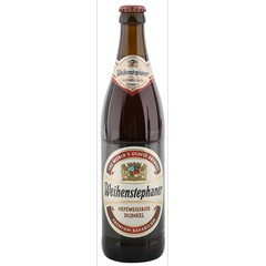 Weihenstephaner Dunkel pivo 5.3% - tmavé pšeničné pivo - Německo - 0.5L