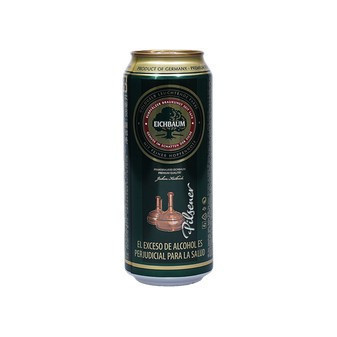 Eichbaum Pilsener pivo 4.8% - světlý ležák - Německo - plech - 0.5L