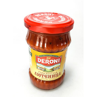 Deroni Ljutenica pikantí - Bulharsko - 270g