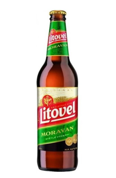 Litovel Moravan 11% RETRO - světlé výčepní pivo - pivovar Litovel - 0.5L