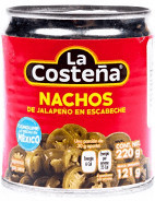 Nachos - De Jalapeňo - La costeňa - 220g