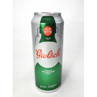 Grolsh 5.0% - světlý ležák - holandské pivo - plech - 0.5L