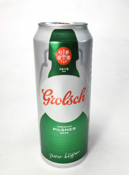 Grolsh 5.0% - světlý ležák - holandské pivo - plech - 0.5L