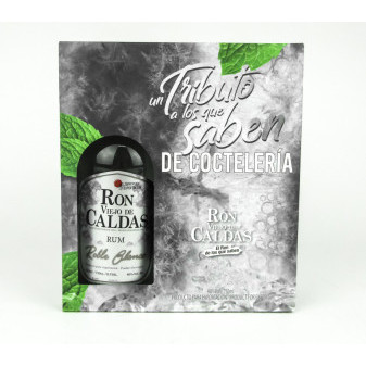 Ron Viejo De Caldas Roble Blanco 5* - kolumbijský rum 40% / shaker in gift box - Kolumbie - 0,70L