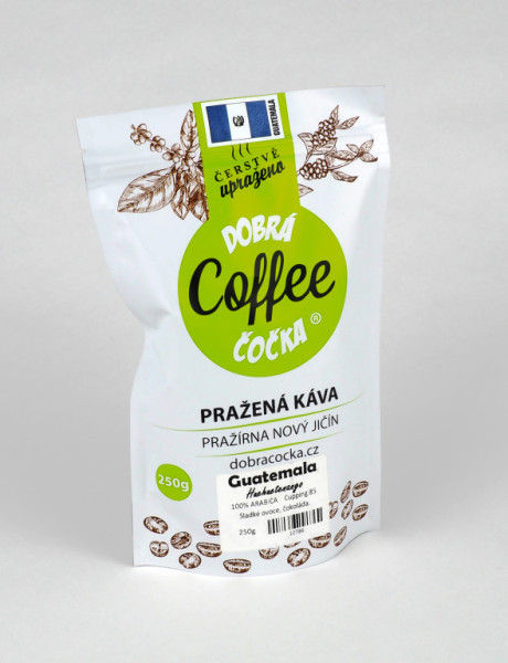 Káva - GUATEMALA - Huehuetenango- pražírna Dobrá Čočka - 250g