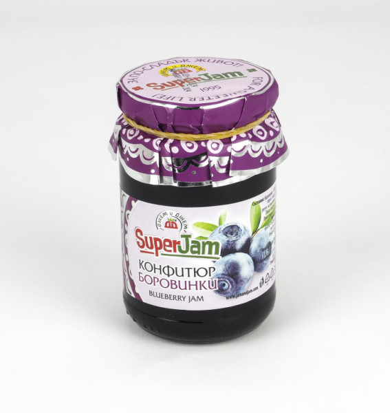 Džem - superdžem - Jam & Jam - borůvka - Bulharsko - 360g