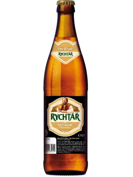 Rychtář Premium - světlý ležák 5.0% - plech - Rychtář - 0.5L