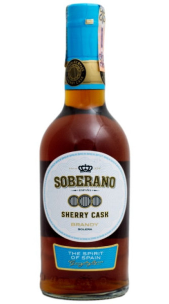 Brandy Soberano Solera 36% - Španělsko - 0,7L