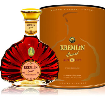 Brandy Kremlin Award 10* - Arménie 40% - 0,5L