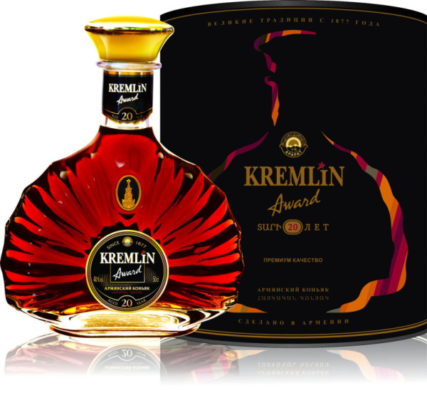 Brandy Kremlin Award 20* - Arménie 40% - 0,5L