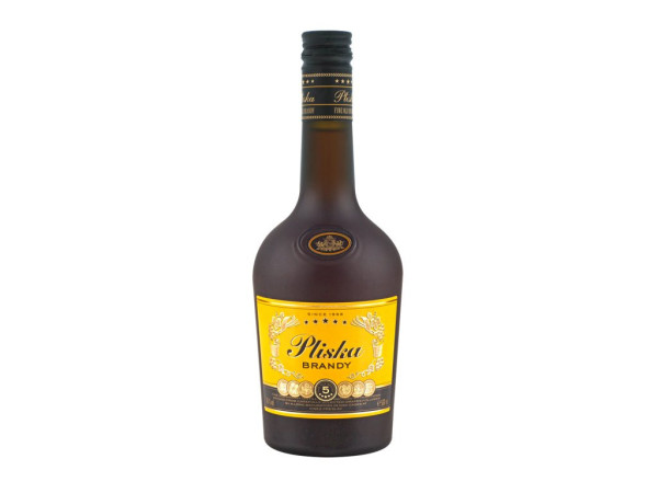 Brandy Pliska 5* - Bulharsko 36% - 0,5L