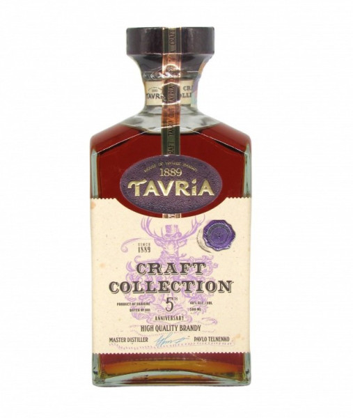 Brandy Tavria Craft Colection - Ukrajina 40% - 0,5L