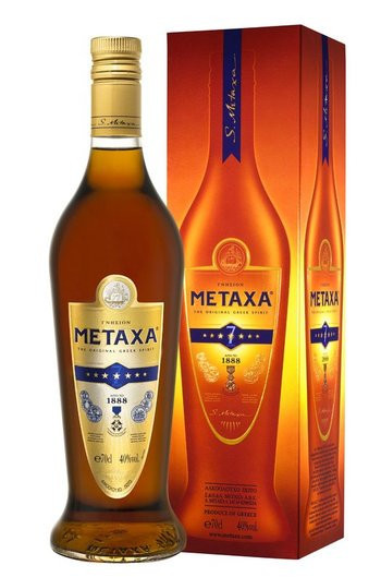Metaxa 7* 40% - Řecko - 0,7L