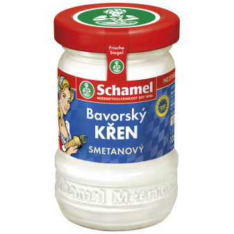 Křen Bavorský smetanový - Schamel - 135g