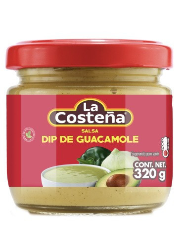 Dip Guacamole - avokádový dip s rajčaty a cibulí - La costeňa - 320g