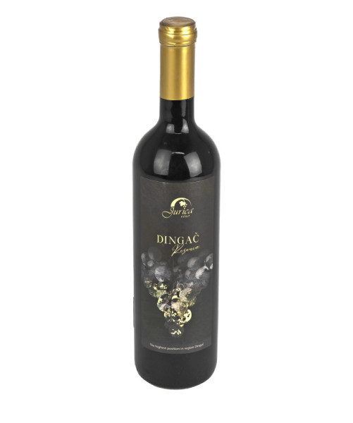 Dingač Reserva 2019 - červené suché víno 15,0% - Jurica - chorvatské víno - 0.75 l