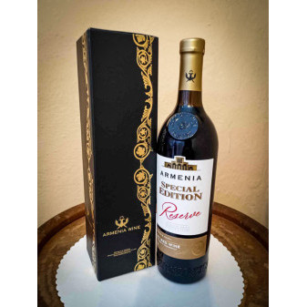 Armenia Special Edition Red Dry Reserve 13.0% - suché červené z oblasti Ararat Vayots - Armenia wine factory Armenie - 0,75L