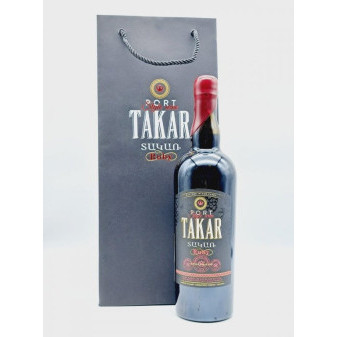Armenia Takar Ruby 17.5% - sladké červené víno - Arménie - 0,75L