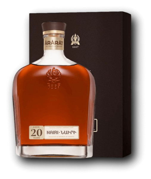 Brandy Ararat 20 years 40% - Arménie - 0,7L
