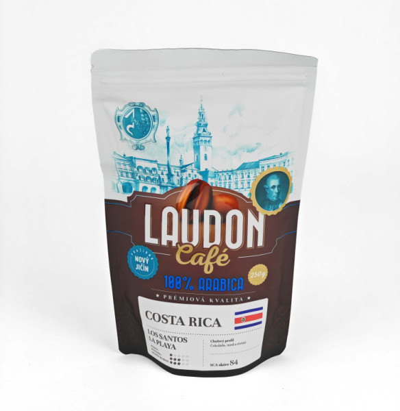Káva - COSTA RICA - Laudon café - Los santos La playa - pražírna Dobrá Čočka - 500g
