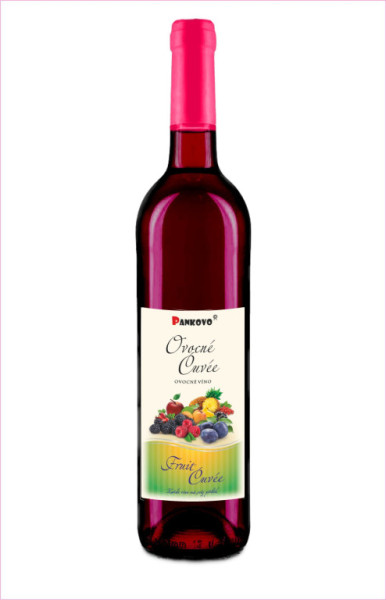 Pankovo ovocné Cuvée Rosso Tutti Fruitti - červené ovocné víno - 0.75L