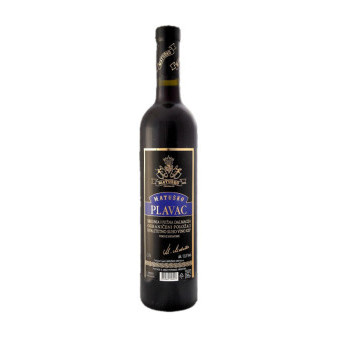 Plavac Matuško 2021 - červené suché víno 12,5% - Matuško vina - chorvatské víno - 0.75 l