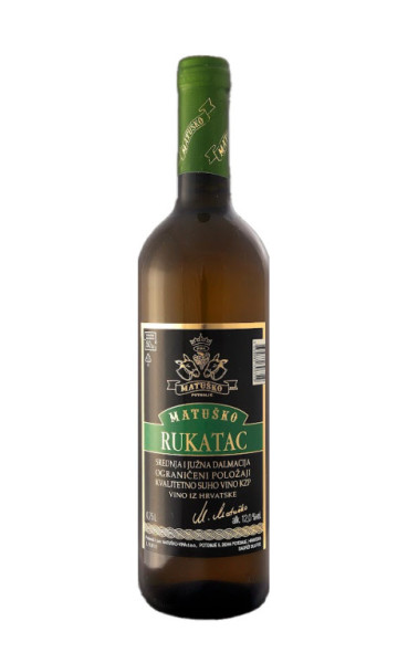 Rukatac 2023 - bílé suché víno 12,0% - Matuško vina - chorvatské víno - 0.75 l